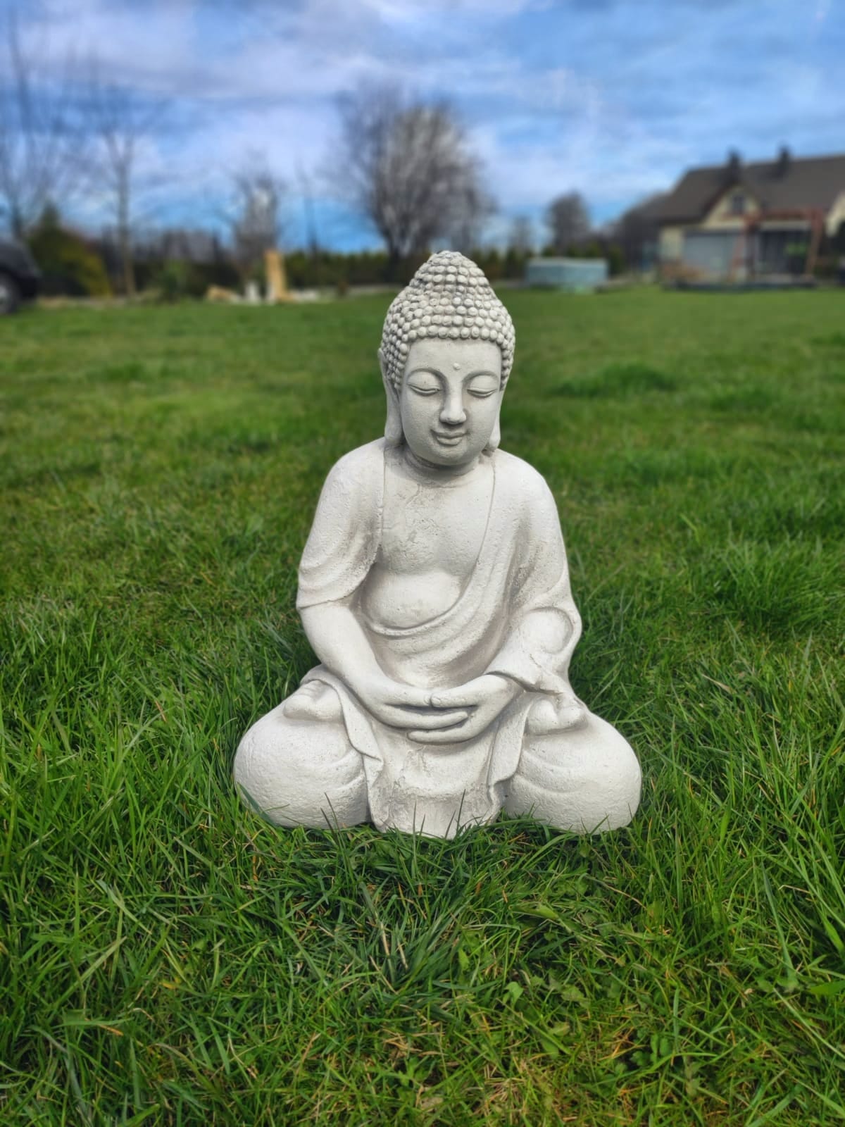 Escultura de Buda meditando 42 cm