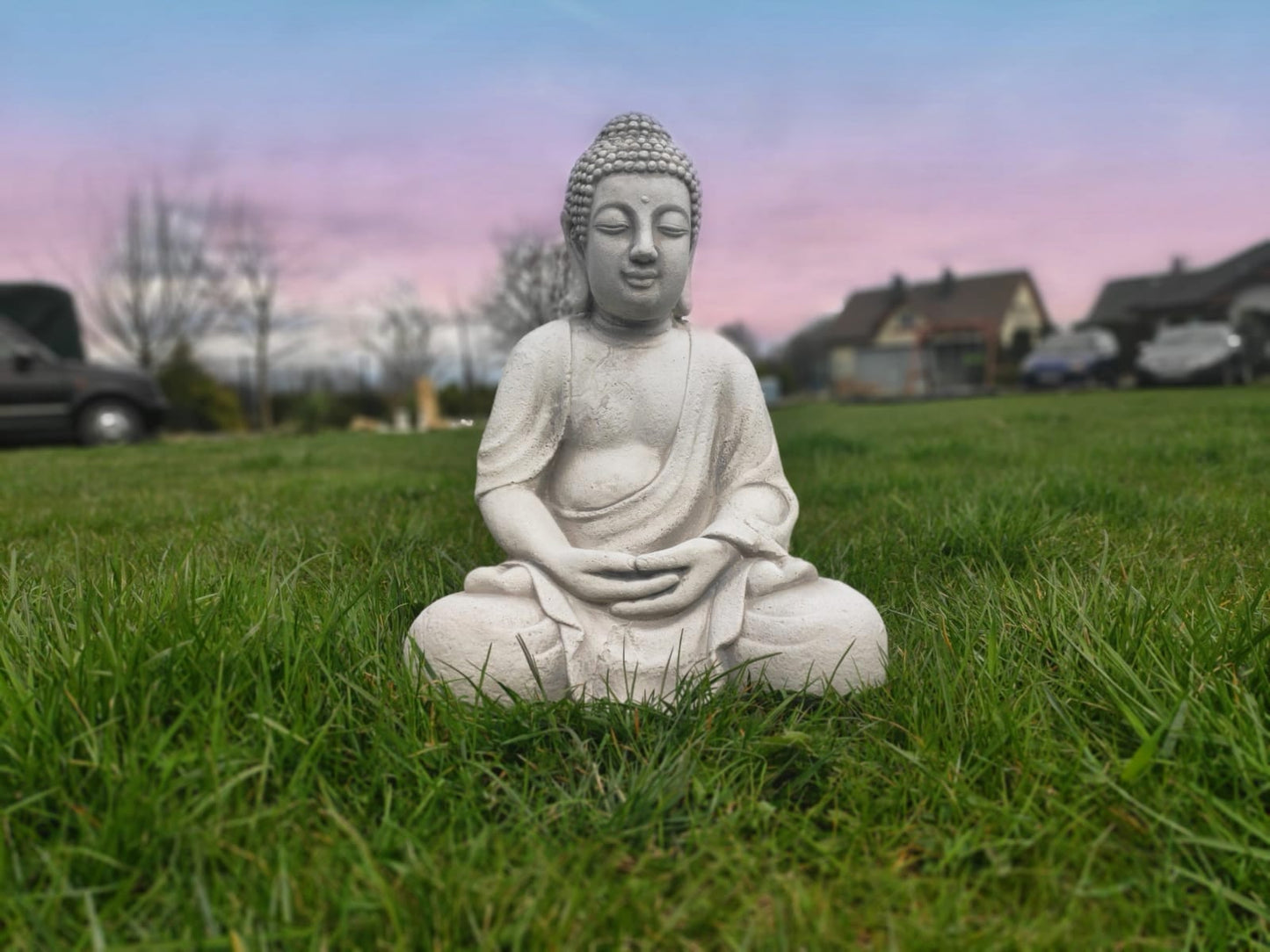 Escultura de Buda meditando 42 cm