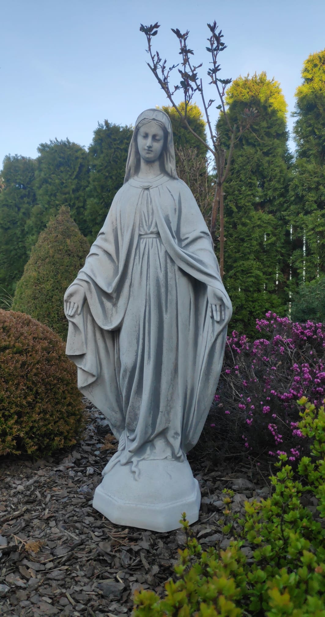 Estatua de la Virgen María - 63cm