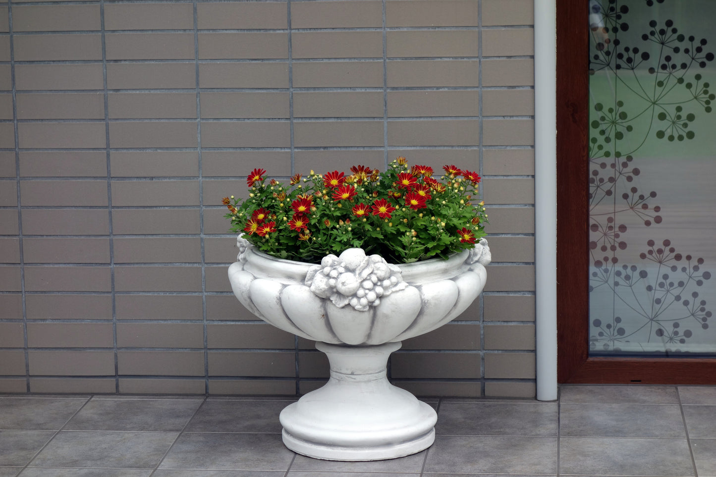 Vaso de Flores de Design Clássico Elegante