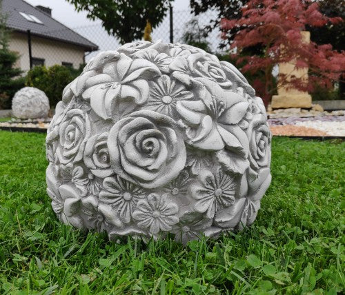 Esfera de flores de jardim