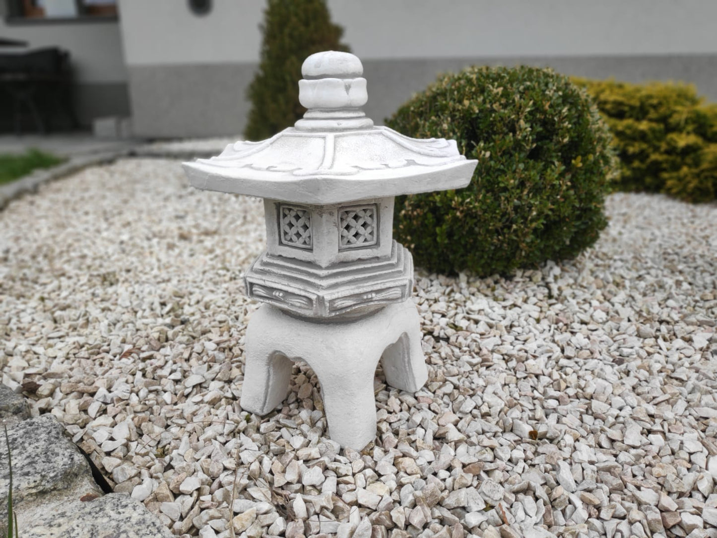 Ornamento de jardim, Pagode/Lanterna - decoração em pedra estilo japonês "Kiyomizu-dera 清水寺"