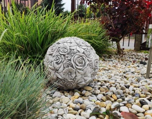 Esfera de flores de jardim