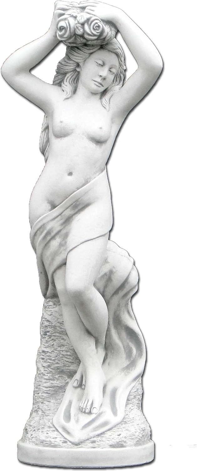 A estátua "Elegância Floral"