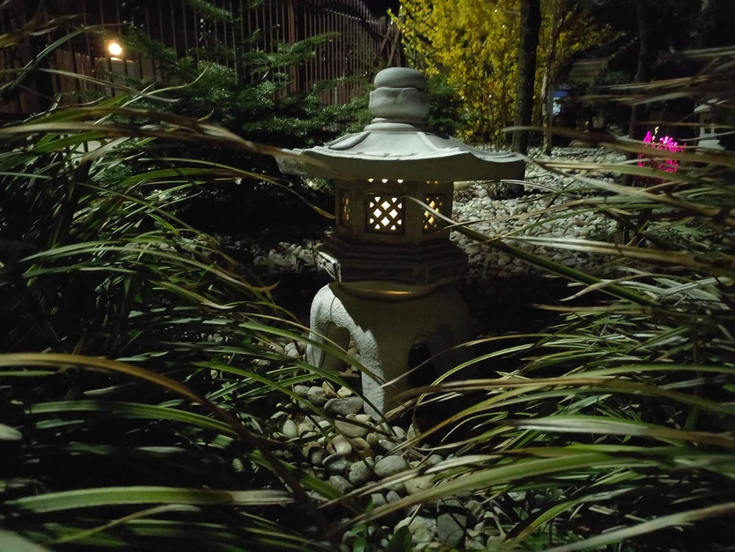 Ornamento de jardim, Pagode/Lanterna - decoração em pedra estilo japonês "Kiyomizu-dera 清水寺"