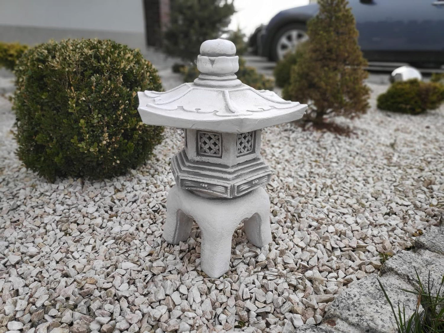 Ornamento de jardim, Pagode/Lanterna - decoração em pedra estilo japonês "Kiyomizu-dera 清水寺"