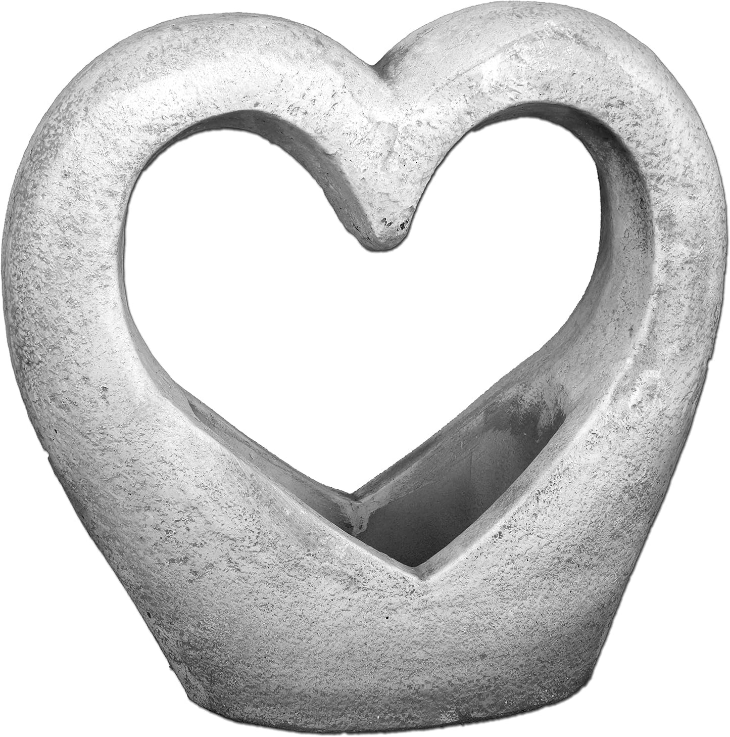 Floreira de concreto Harmonia sincera - 11 x 43 x 41 cm, 19kg