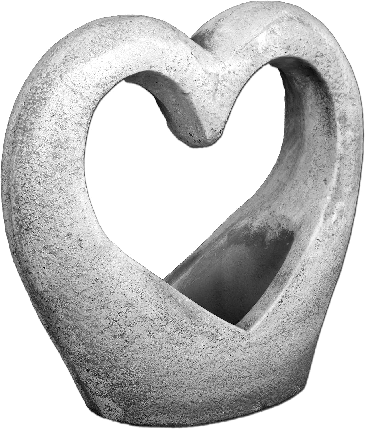 Floreira de concreto Harmonia sincera - 11 x 43 x 41 cm, 19kg